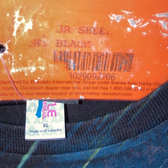 NWT Harley Davidson junior size xl t-shirt - Picture 4 of 8